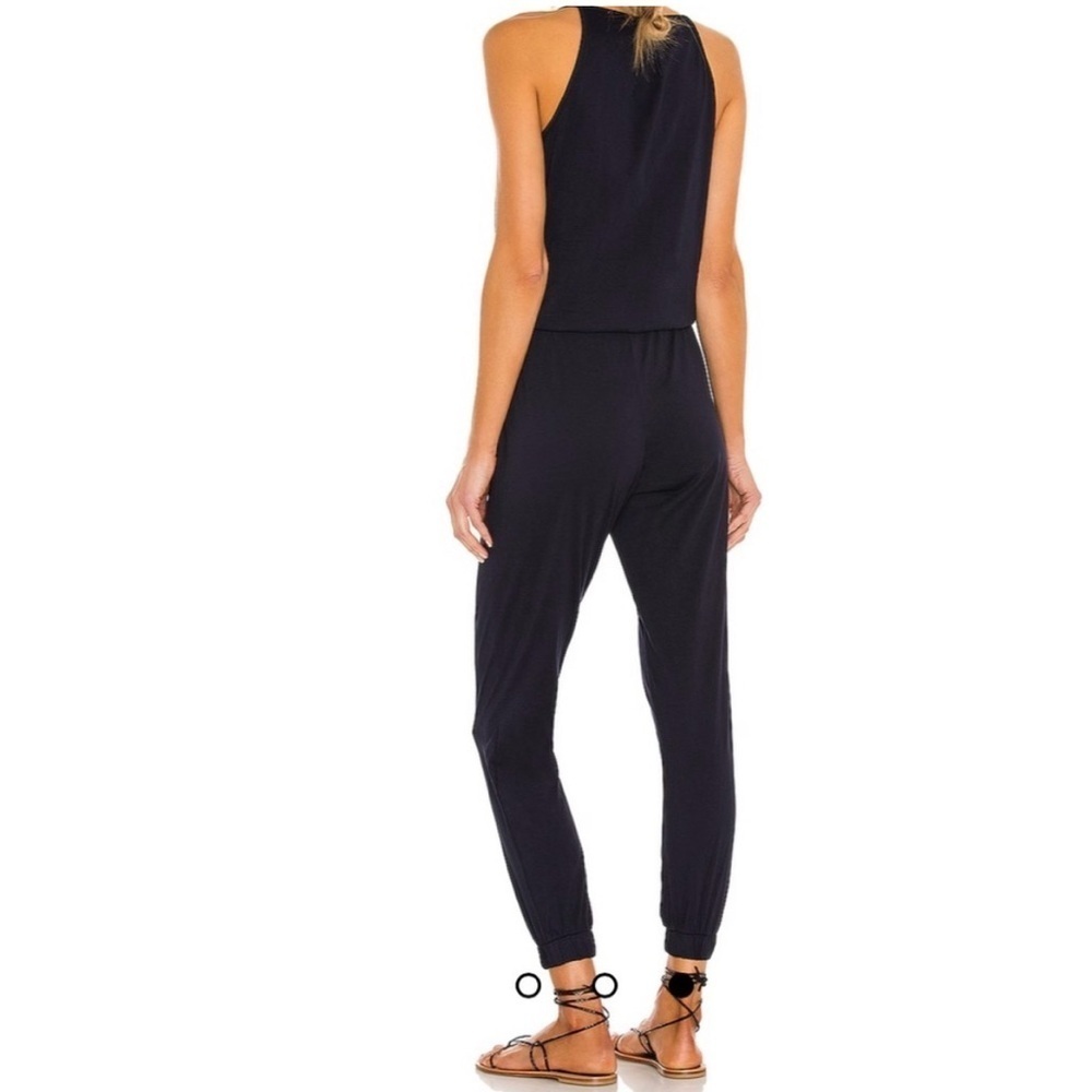 Bobi Supreme Jersey Tied Waist Faux Wrap
Jumpsuit - Picture 10 of 10